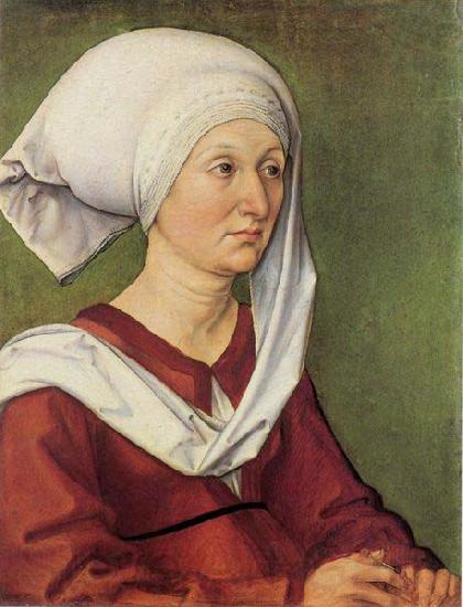 Albrecht Durer Portrat der Barbara Durer, geb. Holper Germany oil painting art